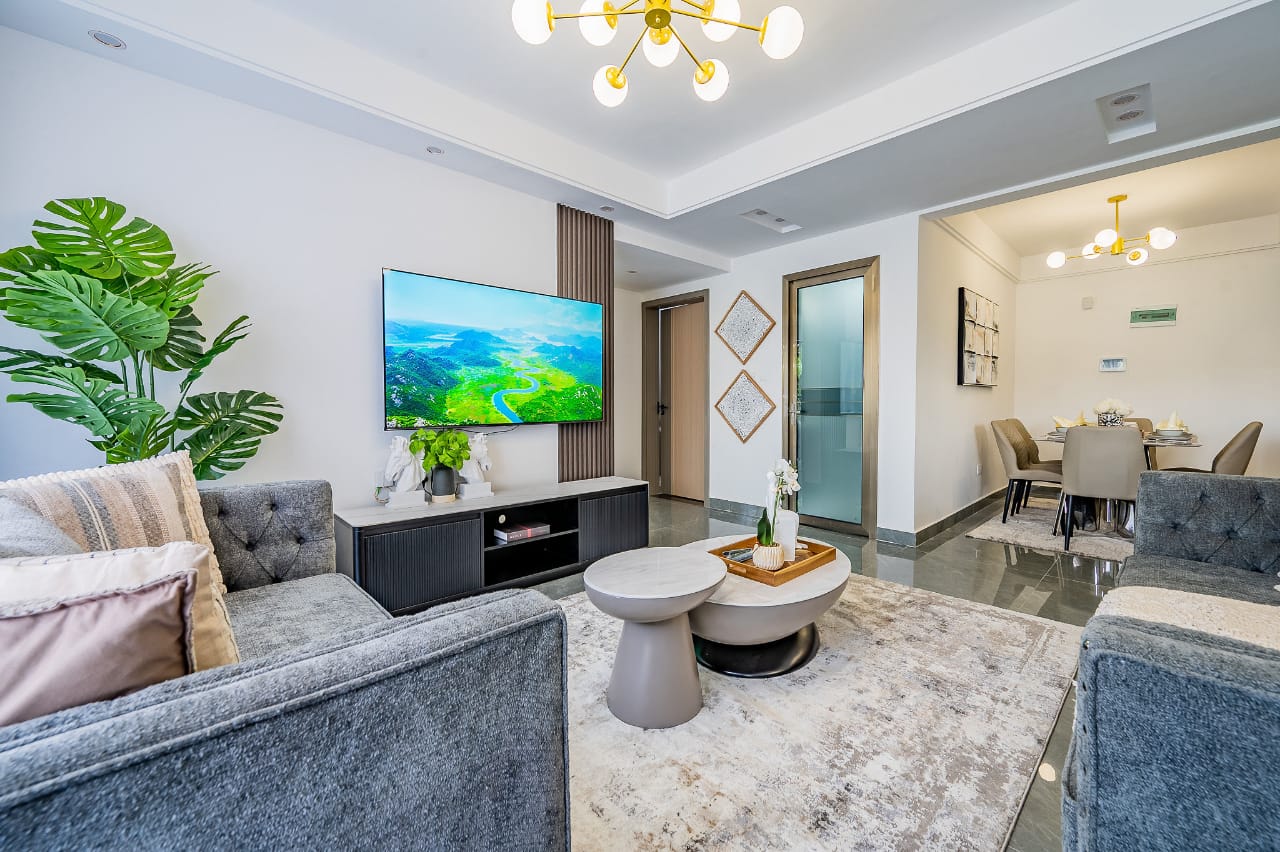 Scenic views from Riverside Nairobi apartment